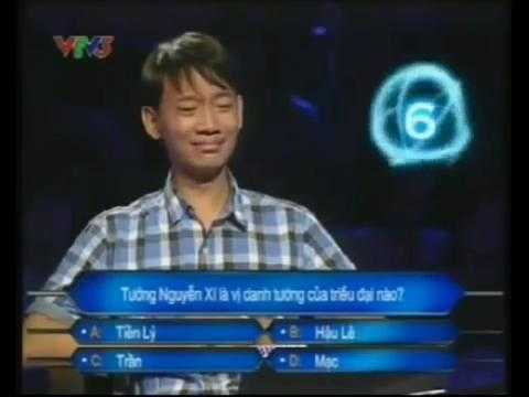 Màn gọi điện cho người thân 'bá đạo' trong Ai là triệu phú