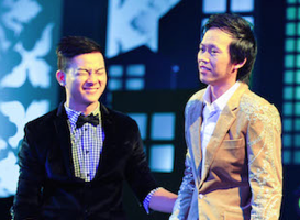 Hoài Lâm xúc động khi song ca cùng Hoài Linh