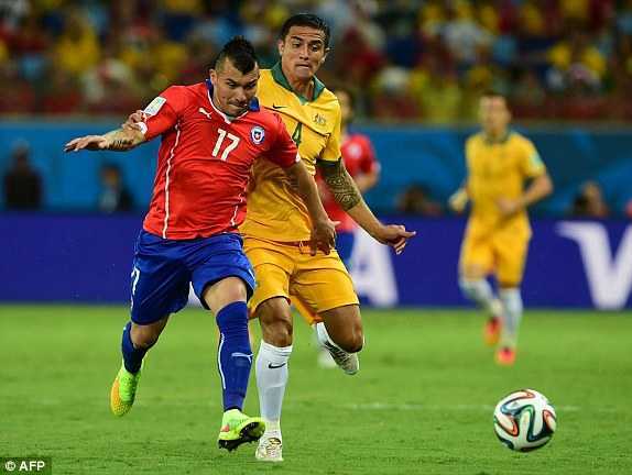 Trực tiếp: Chile-Australia