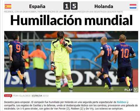 Báo Tây Ban Nha: Đau quá, chẳng nói nên lời!