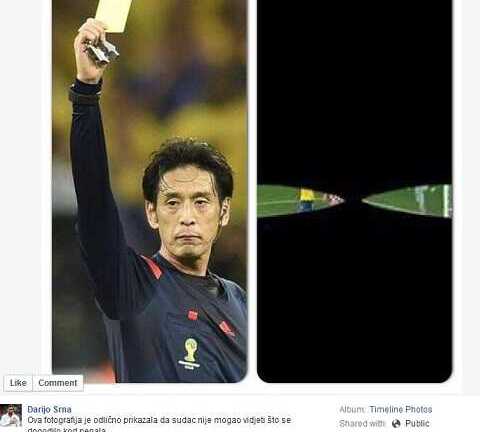 Sao Croatia lên Facebook nói xấu trọng tài