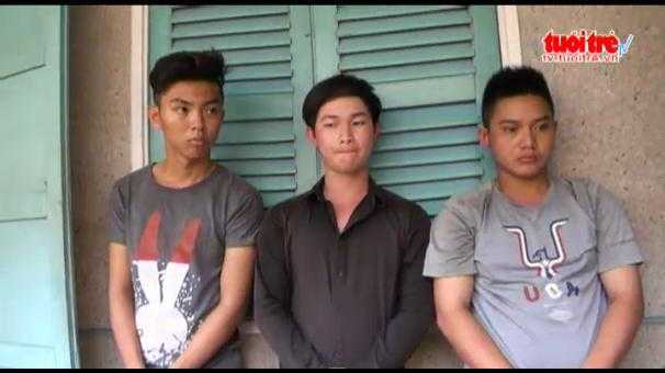 Clip: 4 nghi can trộm chó bắn chết người ra đầu thú