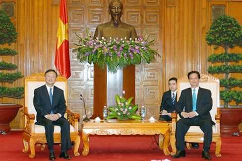 Thủ tướng Nguyễn Tấn Dũng tiếp Ủy viên Quốc vụ TQ Dương Khiết Trì