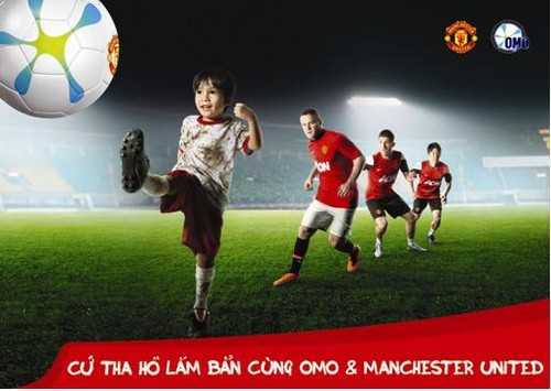 Maschester United tới VN đá bóng cùng thiếu nhi