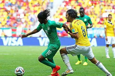 Clip bàn thắng: Gervinho độc diễn qua 3 hậu vệ Colombia