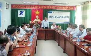 Thứ trưởng Trương Minh Tuấn thăm và làm việc tại Quảng Ngãi