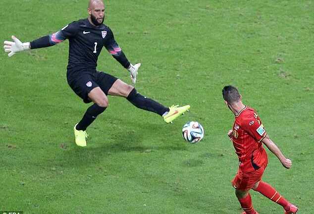 Tim Howard xứng danh 'người nhện' World Cup