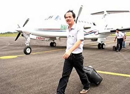 Thực hư tin đồn bầu Đức đổi máy bay riêng