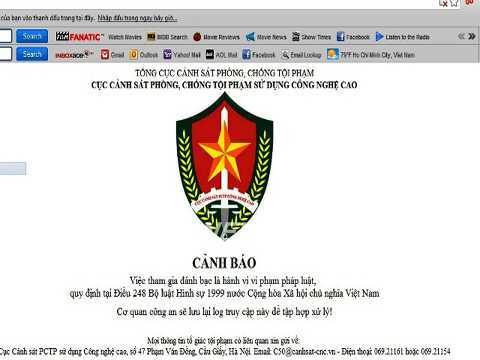 Đánh sập trang mạng cá độ bóng đá lớn nhất Việt Nam