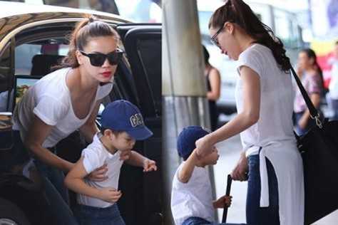 Những lần mặc đồ đôi ấn tượng của mẹ con Hà Hồ