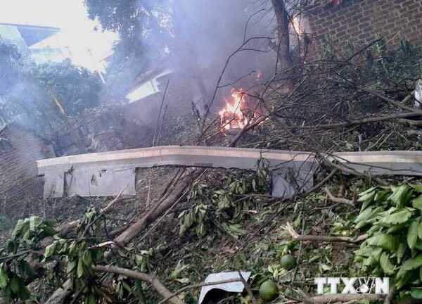 Vụ máy bay rơi: Ba chiến sĩ đang được điều trị đặc biệt