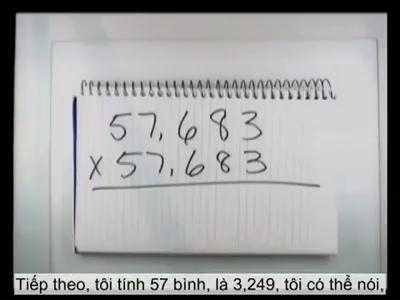 Màn ảo thuật Toán học khiến người xem chết lặng