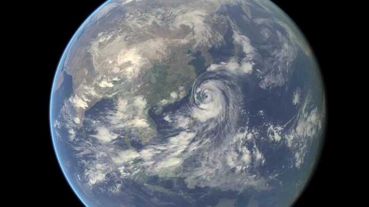 Clip: Sức mạnh khủng khiếp của siêu bão Neoguri nhìn từ vũ trụ