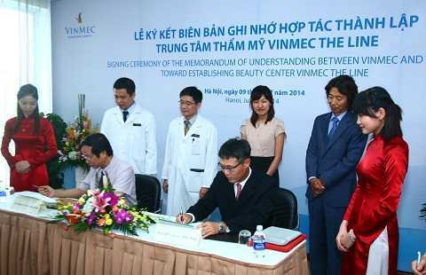Vinmec hợp tác với Trung tâm phẫu thuật thẩm mỹ hàng đầu Hàn Quốc
