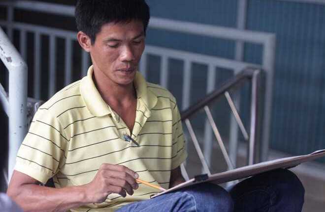 Thi lại Kiến trúc sau 13 năm đi làm phụ hồ