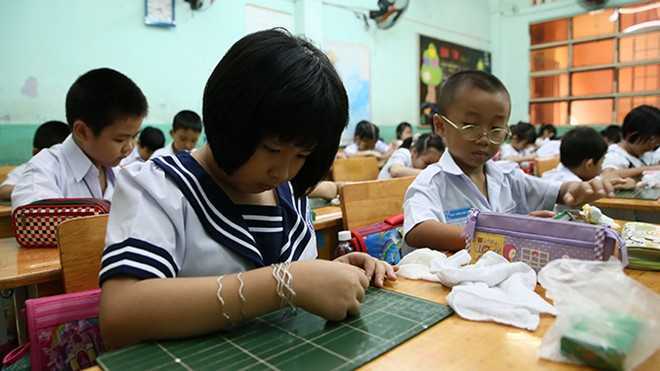 Không chấm điểm học sinh tiểu học