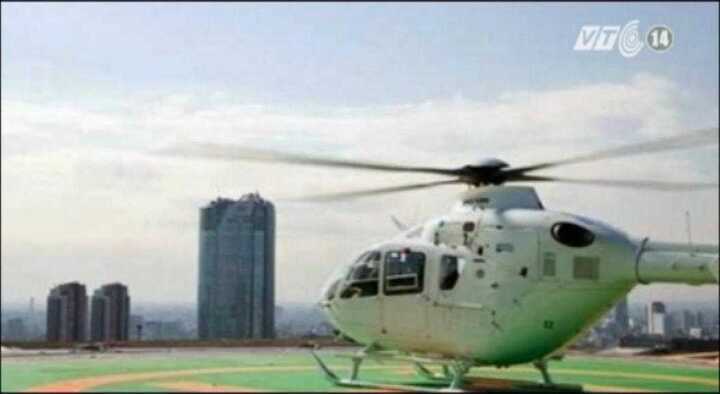 Cận cảnh sân bay trực thăng trên nóc bệnh viện Bạch Mai