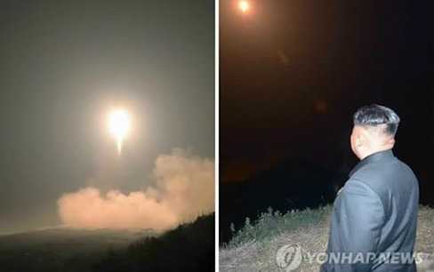 Triều Tiên tập trận phóng tên lửa nhằm vào căn cứ quân sự Mỹ