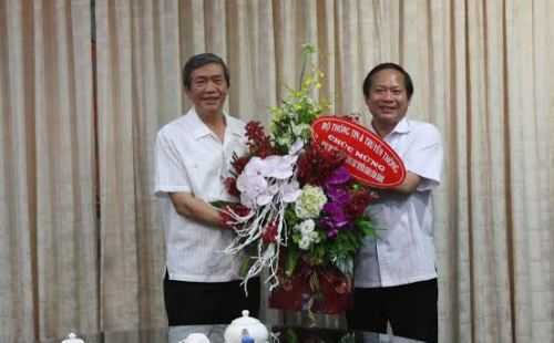 Thứ trưởng Trương Minh Tuấn chúc mừng ngày truyền thống ngành tuyên giáo