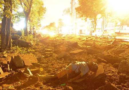 Clip: Nổ khí gas 'kinh thiên động địa' Đài Loan, xác người ngổn ngang