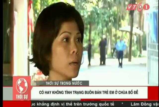 Clip: Bảo mẫu chùa Bồ Đề vừa bị bắt tuyên bố hùng hồn trên truyền hình