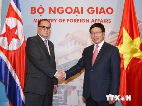 Việt Nam mong muốn tăng cường quan hệ hợp tác với Triều Tiên