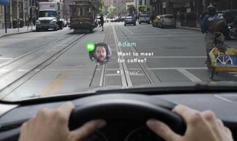 Thiết bị hiển thị cuộc gọi lên kính lái, giá 499 USD