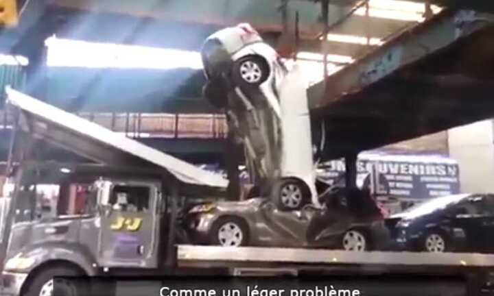 Video: Mắc kẹt gầm cầu, tốn kém bạc tỷ