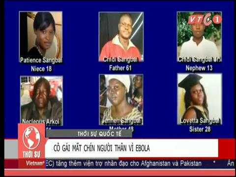 Cô gái mất 9 người thân vì dịch Ebola