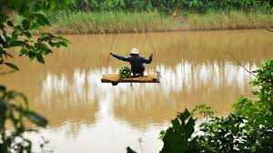 Sự thực clip người Hà Nội đu dây qua sông