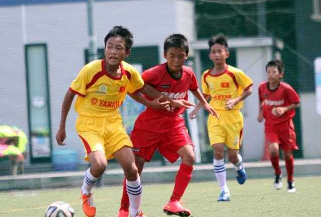 U13 SLNA toàn thắng ở Nhật Bản
