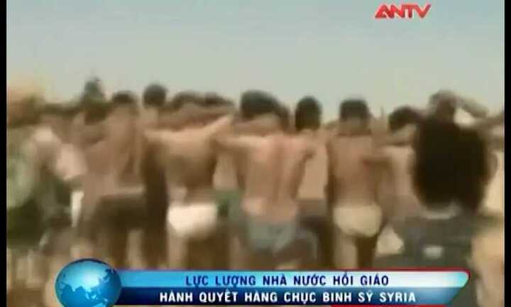 Phiến quân Nhà nước Hồi giáo tung cảnh hành quyết binh sĩ Syria