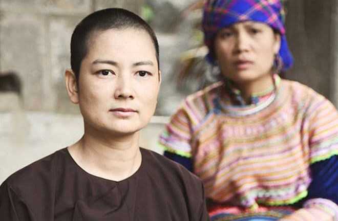 Thúy Vinh cạo đầu đóng phim của Đàm Vĩnh Hưng