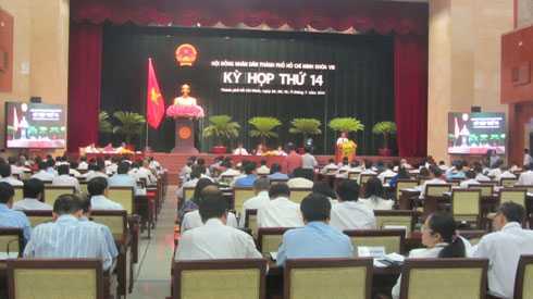 HĐND TP.HCM họp phiên bất thường