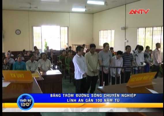 Băng cướp Hậu Giang lĩnh án gần 100 năm tù