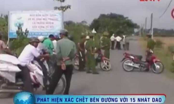 Bí ẩn xác chết bên đường với 15 nhát dao