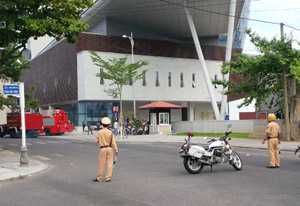 Cháy ở tòa nhà hành chính nghìn tỷ Đà Nẵng