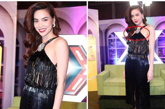 Hồ Ngọc Hà - Hoàng Yến diện váy rối mắt và kém tinh tế