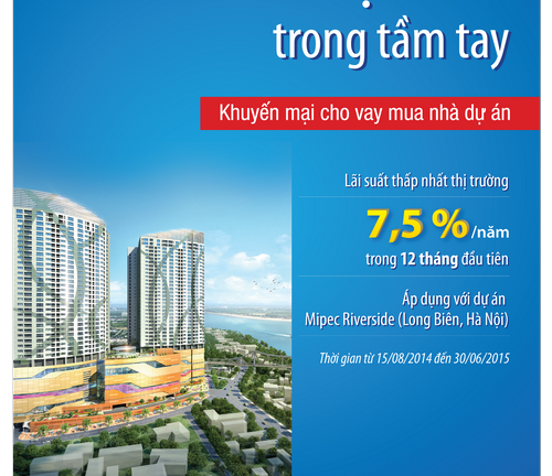 Sở hữu căn hộ Mipec trong tầm tay