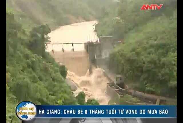 Cột nhà đổ, bé 8 tháng tuổi tử vong