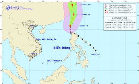 Bão Đỉnh núi di chuyển: Bắc Bộ có tố lốc, biển động dữ dội