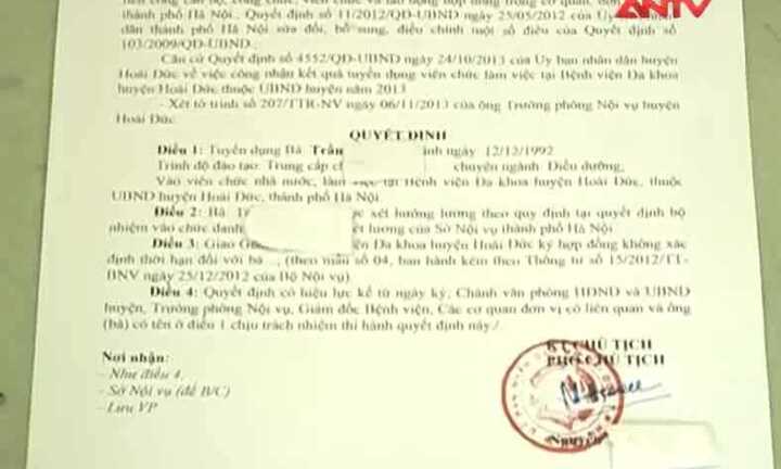 Liều lĩnh tự chế quyết định tuyển viên chức