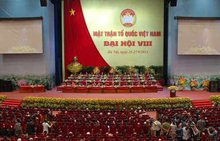 Khai mạc Đại hội đại biểu toàn quốc MTTQ Việt Nam lần thứ VIII