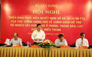 40.000 hộ dân miền Trung sắp có nhà kiên cố tránh bão lũ
