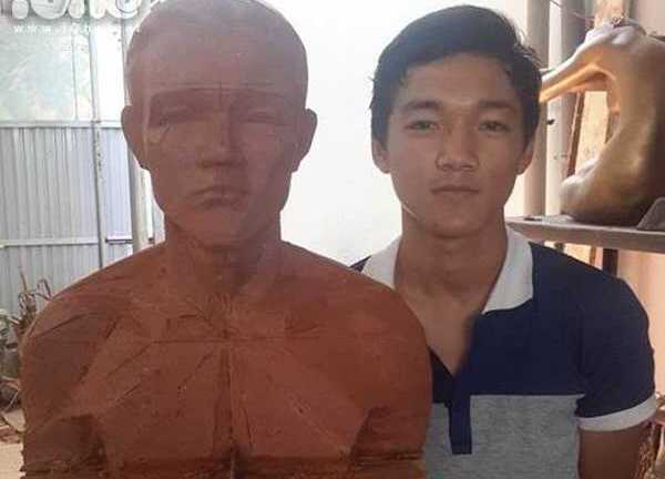 Nam sinh 9X sáng tạo xe đạp gỗ độc đáo