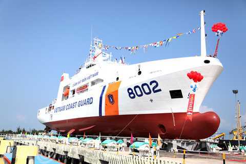 Khám phá tàu Cảnh sát biển hiện đại nhất Việt Nam vừa hạ thủy