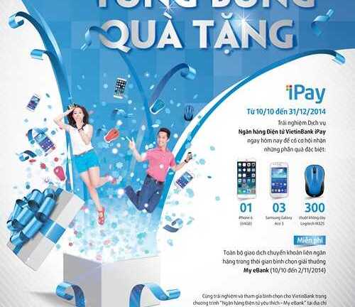 VietinBank EBanking khuyến mãi lớn
