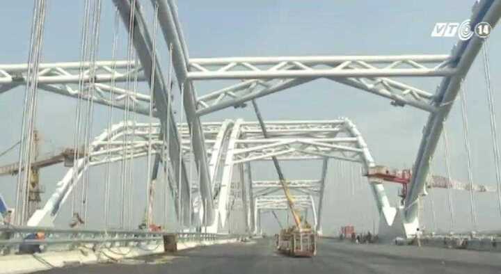 Cây cầu rộng nhất Việt Nam trước ngày thông xe