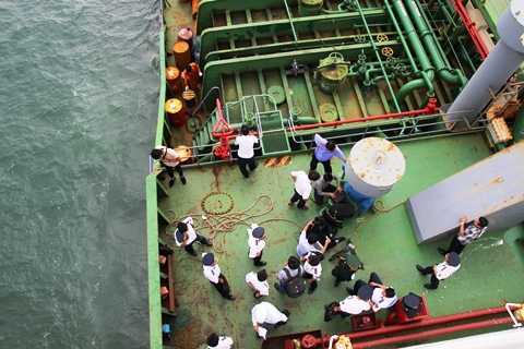 Vụ tàu Sunrise 689 bị cướp: Bộ Công an lấy lại lời khai