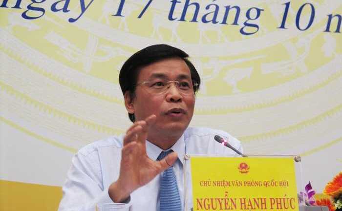 Kỳ họp thứ 8, Quốc hội khoá 13: Thêm 1 cán bộ được lấy phiếu tín nhiệm